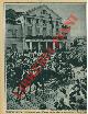  -, Le festose accoglienze al Presidente Hindenburg a Weimar: il corteo, all'arrivo, passa innanzi al Teatro Nazionale.