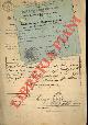  Comune di Vetto -, Saldo delle rate dei mesi di maggio e Giugno 1897 per quota di abbonamento al dazio governativo e tre bollette .