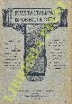  R.I.O. - (Arrigoni degli Oddi, Vallon, Ghigi, Salvadori, Ghidini, Balducci, Martorelli, Giuliani, Whitaker), Rivista Italiana di Ornitologia. 1914.