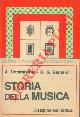  UNTERSTEINER Alfredo - BERNARDI G.G. -, Storia della musica. Ottava edizione interamente riveduta, corretta, ampliata e corredata di esempi musicali.