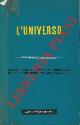  AA. VV. -, L'Universo. In collaborazione con la Scientific American. Versione di Luigi Confalonieri.