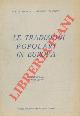  CORRAIN Cleto - ZAMPINI Pierluigi -, Le tradizioni popolari in Europa.