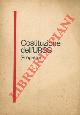  (PCUS) -, Costituzione dell'URSS. Progetto.
