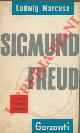 MARCUSE Ludwig -, Sigmund Freud. La sua concezione dell'uomo.