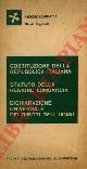  (Regione Lombardia) -, Costituzione della Repubblica Italiana. Statuto della Regione Lombardia. Dichiarazione Universale di Diritti dell'Uomo.