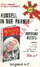  ( EGNER Robert E. ) -, Bertrand Russell in due parole. Profili in satira. Scelti e presentati dal professore Robert E. Egner.