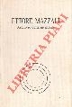  MAZZALI Ettore -, Archivio della memoria.