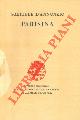  D'ANNUNZIO Gabriele -, Parisina.