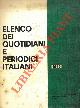  (Associazione Italiana Editori) -, Elenco dei quotidiani e periodici italiani 1965.