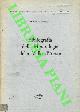  VANOSSI Lorenzo -, Bibliografia della mineralogia della Val d'Aosta fino al 1960.