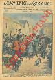  BELTRAME A. -, Un ecezionale corteo nuziale é sfilato per le vie di Cenon, presso Bordeaux. La coppia degli sposi - un pugile e una danzatrice - era seguita dai compagni del circo.