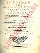  BARETTI Giuseppe -, Lettere famigliari a' suoi tre fratelli. Tornando da Londra in Italia nel 1760.