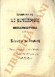  Consiglio di divisione di Nizza marittima [G. De Foresta - V. Clerico] - , Raccolta de' verbali della sessione principiata il 16 settembre 1850 e terminata il 22 dell'istesso mese.