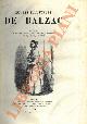  BALZAC Honoré de -, Oeuvres illustrées de Balzac. Dessins de Tony Johannot, Staal, Bertall, Lampsonius, Monnier, Daumier, Meisonnier etc.
