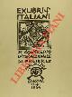  -, 14 ex libris italiani. X Congresso Internazionale dell'exlibris.