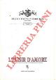  -, Teatro Comunale di Bologna. L'elisir d'amore. Stagione d'opera e balletto 1986-1987