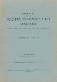  -, Memorie della Società Entomolog"ca Italiana. Volume 62/63 - 1983/1984.