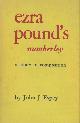  (POUND Ezra) ESPEY John J. -, Ezra Pound's Mauberley. A study in composition.