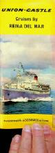  Union Castle Line, Brochure Union-Castle Reina del Mar