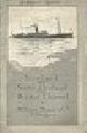  , Time Table and Excursions Glasgow & Bristol Channel Steamers 1914