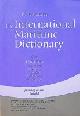  Kluijven, P.C. van, The International Maritime Dictionary. English, German, French, Polish, Romanian, Croatian. For on board the ships or office