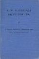  Armstrong, E.F.e.a, Raw Materials from the sea