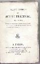  [Guiton, N. (aine)]., Traite Complet du Jeu de Trictrac ... contenant les principes et regles de ce jeu, avec des tables de calculs qui ne se trouvent dans aucun des traites connus.