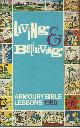 0340243120 SALVATION ARMY, Living and Believing: Armoury Bible Lessons 1980 Armoury Bible Lessons