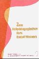 9783772506451 RUDOLF GROSSE / HELLMUT KLIMM, Zum Heilpadagogischen Kurs Rudolf Steiners