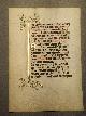  -, Manuscript; Blad uit een Middeleeuws Getijdenboek / Dutch Book of Hours leaf - ca. 1460