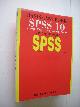 9789055481132 Vocht, A. de, Basishandboek SPSS 10  voor windows 98/ME/2000