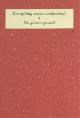  Kopland, Rutger, James Brockway, Anton Korteweg., Everything seems understood - De glazen gevuld.
