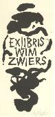  Zwiers, Wim., Exlibris voor Wim Zwiers.