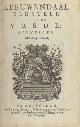  Pater, Lucas., Leeuwendaal hersteld door de vrede; zinnespel.