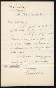  Baldwin, Simeon Eben, Autograph Letter Signed Regarding the Hartford & Harlem Railroad