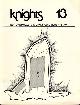  Bracken, Mike, ed, Knights 13 - September 1975