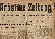  ARBEITERZEITUNG, Arbeiter Zeitung. Herausgegeben von der Unabhängigen Sozialdemokratischen Partei Südhessens. 1920, Nr. 10 und 13.