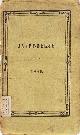  KONINKRIJK IN CIJFERS, Jaarboekje over 1840. Uitgegeven op last van Z.M. den Koning.