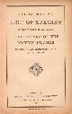  , Alphabetaical List of Species contained in C.G.Barrett's Lepidoptera of the British Islands: forming a supplementary index to that work