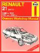 1850103976 COOMBER, I.M, Renault 21 owners workshop manual