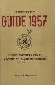  , Halverhout's guide 1957 to the North Sea Canal, Amsterdam, Zaandam, Ymuiden. Sixty fifth year