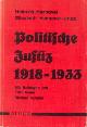 3882350016 HANNOVER, HEINRICH / HANNOVER-DRÜCK, ELISABETH, Politische Justiz 1918 - 1933