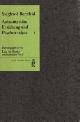  BERNFELD, SIEGFRIED, Antiautoritäre Erziehung und Psychoanalyse. Band 1, 2 und 3