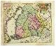  KAART|MAP, Nova Tabula Magni Ducatus Finlandiae in Provincias Divisa, (...).