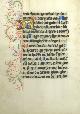  MANUSCRIPT, Medieval manuscript. Leaf from a Book of Hours, Northern Netherlands