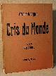  Honegger, Arthur; Bizet, Rene, Cris Du Monde
