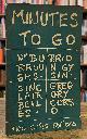  Beiles, Sinclair; Burroughs, William; Corso, Gregory; Gysin, Brion, Minutes to Go
