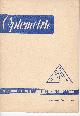  ABEL, Peter / W. THIELE (Herausgeber):, OPTOMETRIE. Zeitschrift für Optometrie und Brillenanpassung. Heft 6, November - Dezember 1954.