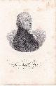  Naumann, Johann Amadeus. -, Porträt / Bildnis von Johann Amadeus Naumann (1741-1801). Original-Lithographie.