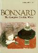  BONNARD - Bouvet, Francis:, Bonnard. The complete graphic work.